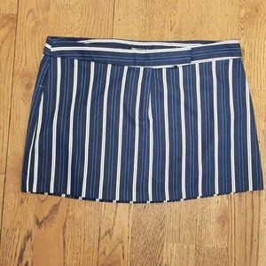 Blue Asphalt Mini Skirt